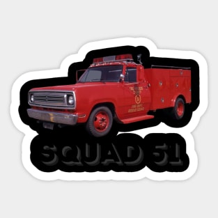 Squad 51 Sticker